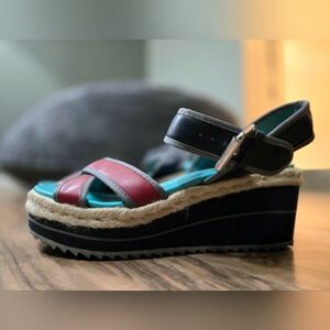 Colorful platform sandals Skechers